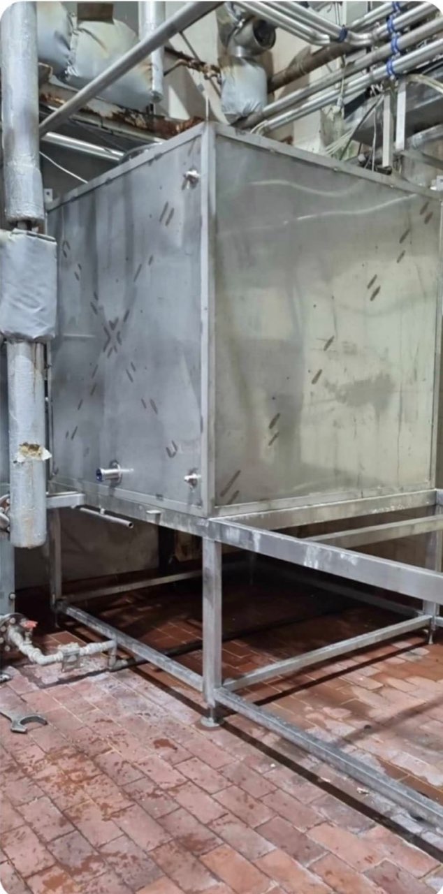 Stainless CIP tank fabrication